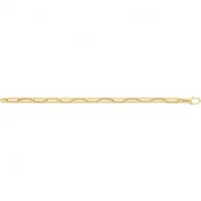 9ct Yellow Gold Hollow Bracelet BR695