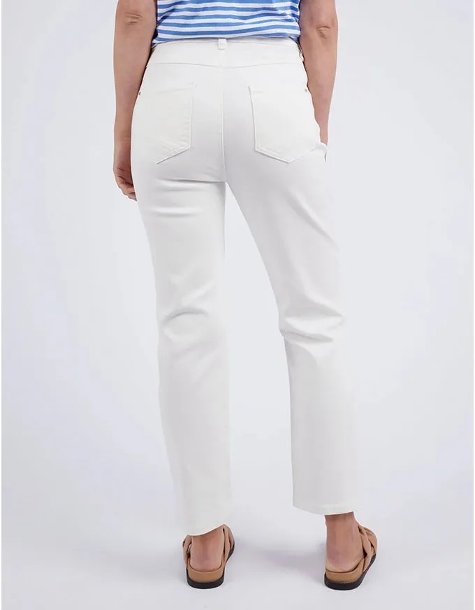 Ada Jeans Vintage White
