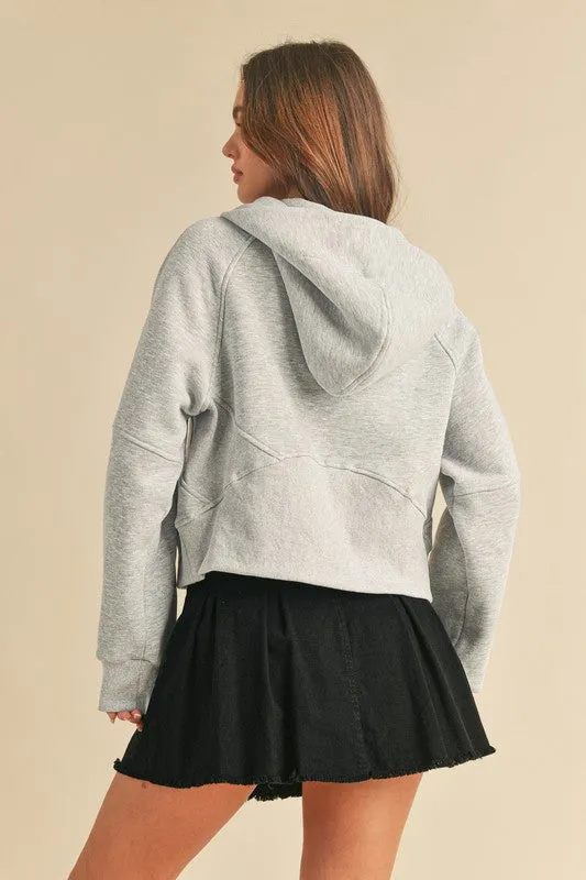 Aemi   Co Drea Half-Zip Hoodie