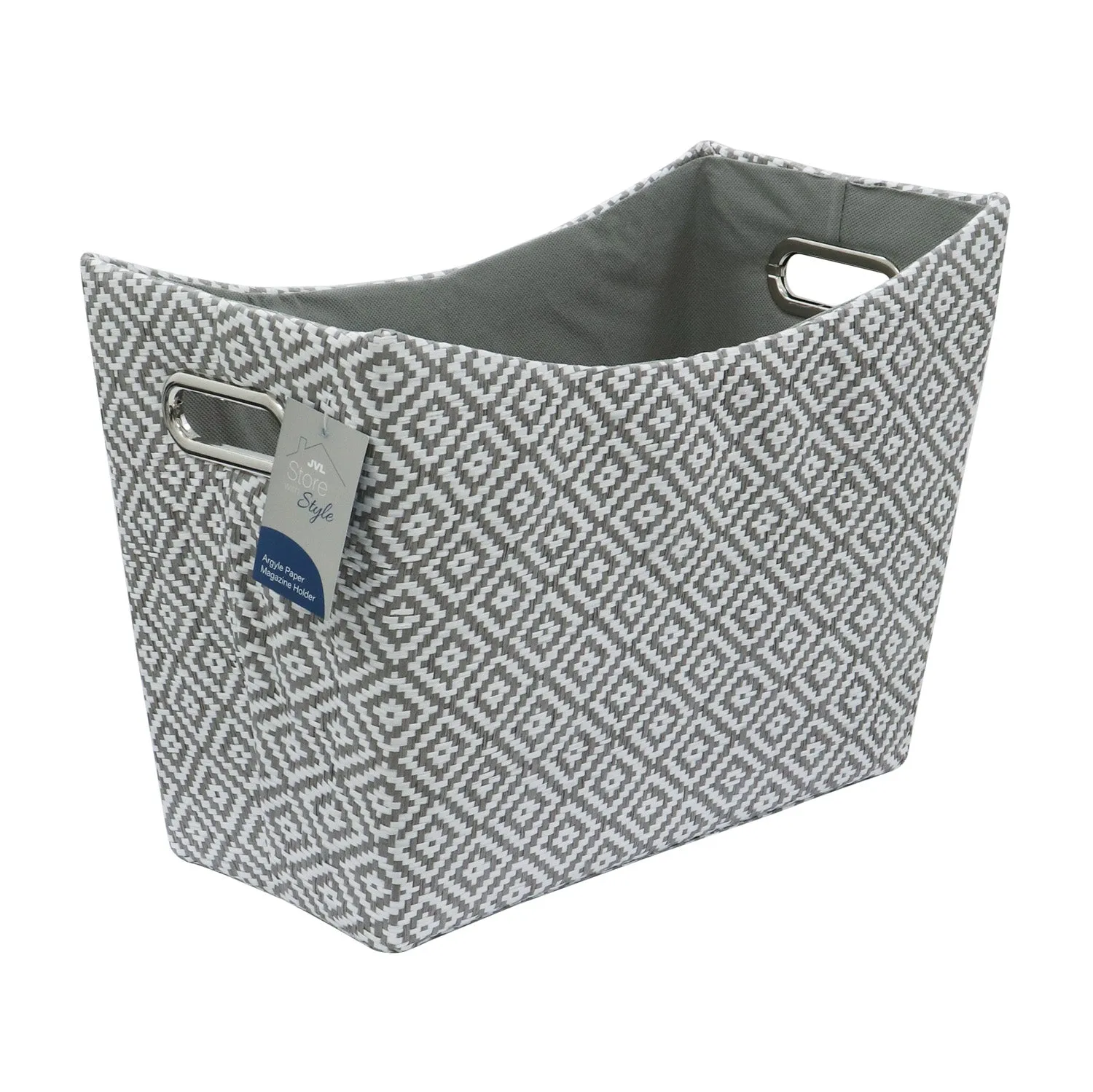 Argyle Paper Magazine Holder