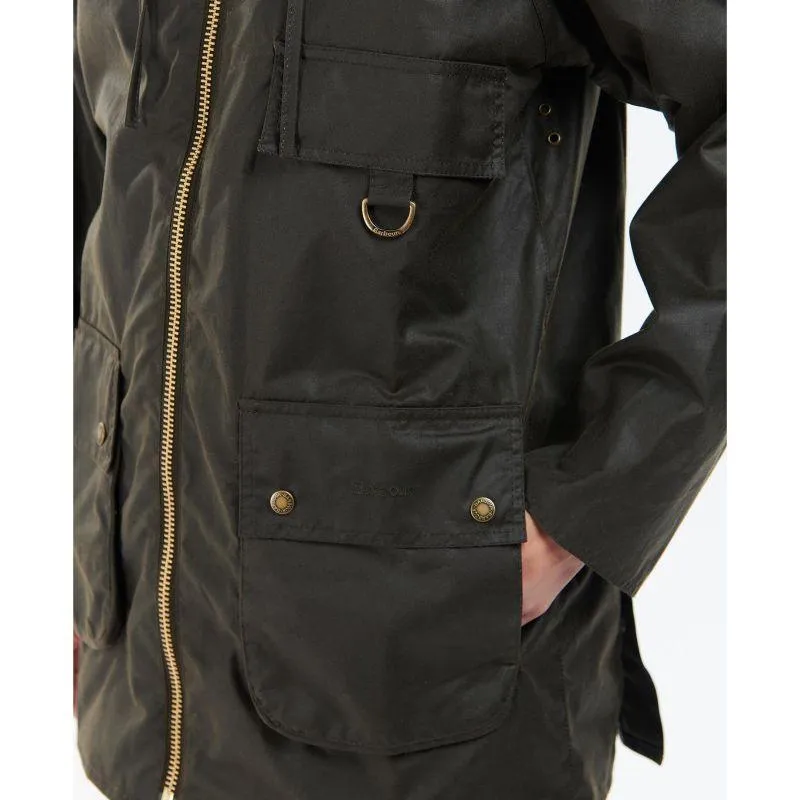 Barbour Highclere Ladies Wax Jacket - Olive