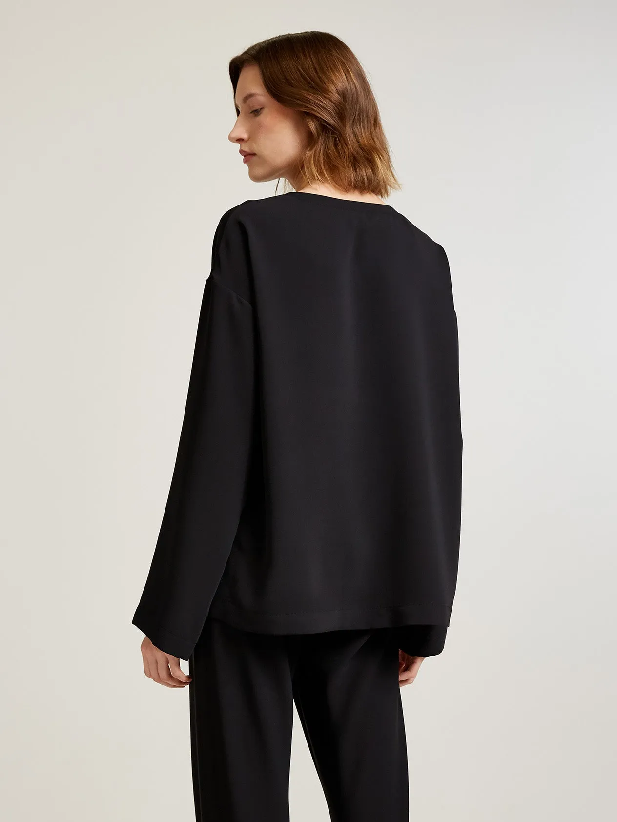 Black Nouvelle Trouser Suit