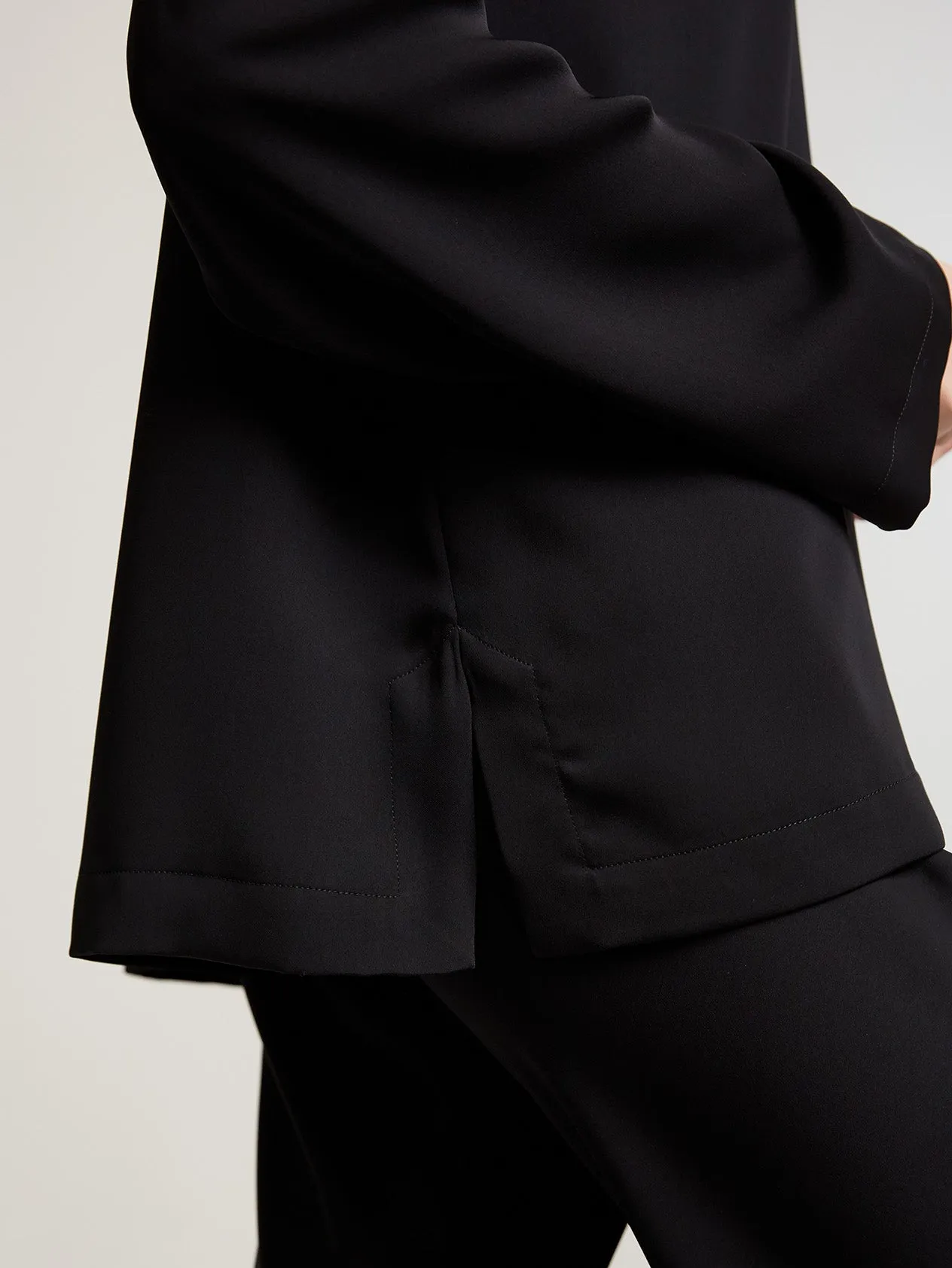 Black Nouvelle Trouser Suit
