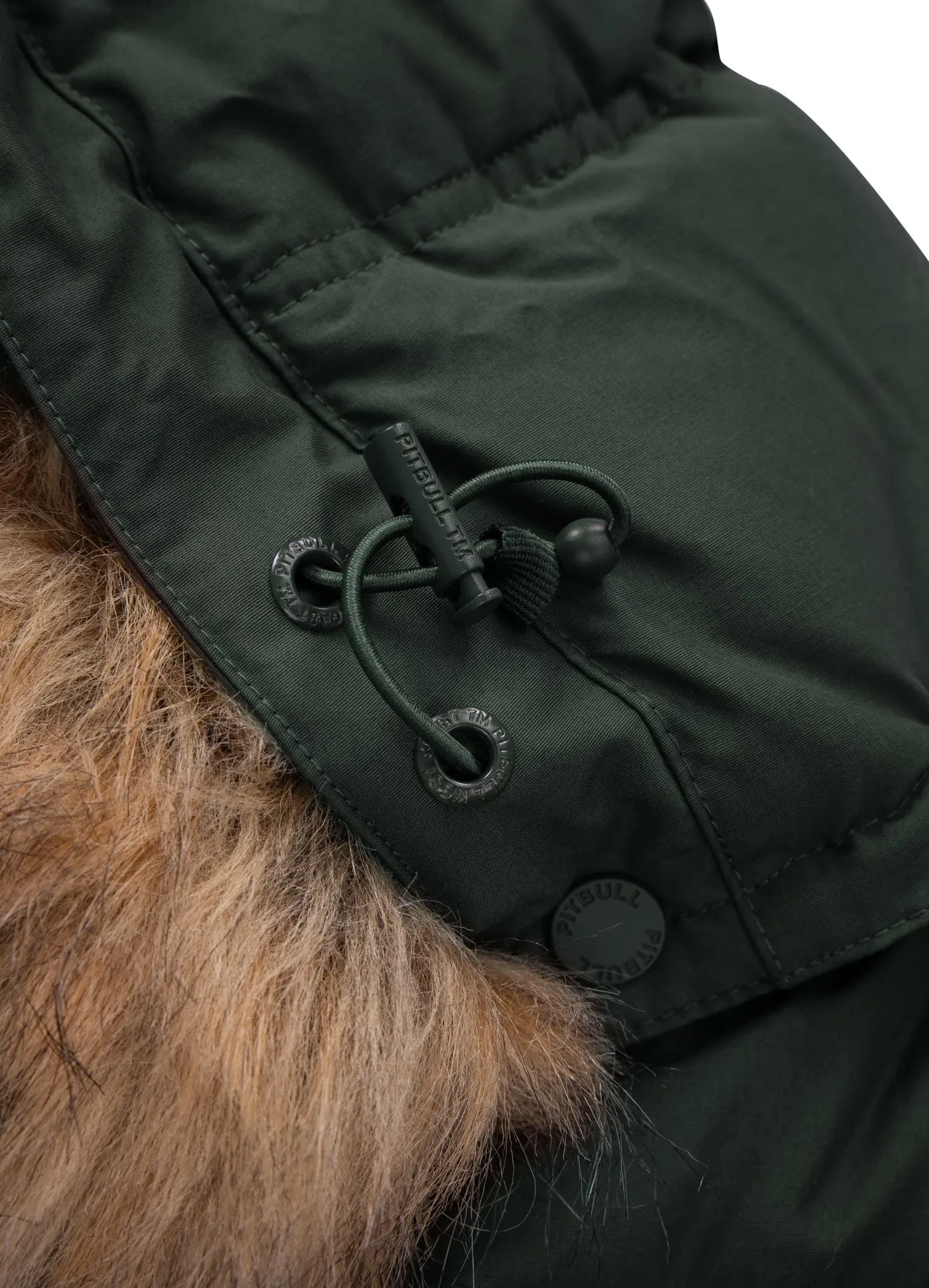 Burnt Hooded Jacket - Dark Olive