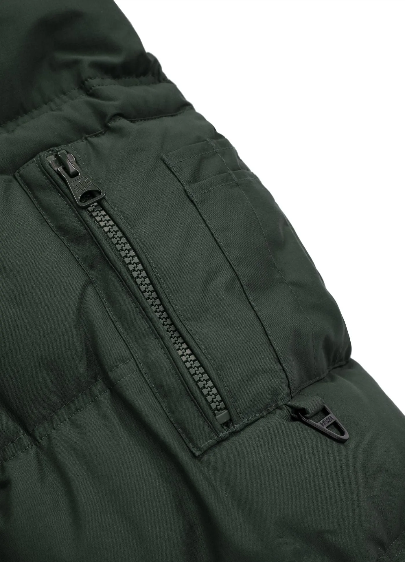 Burnt Hooded Jacket - Dark Olive