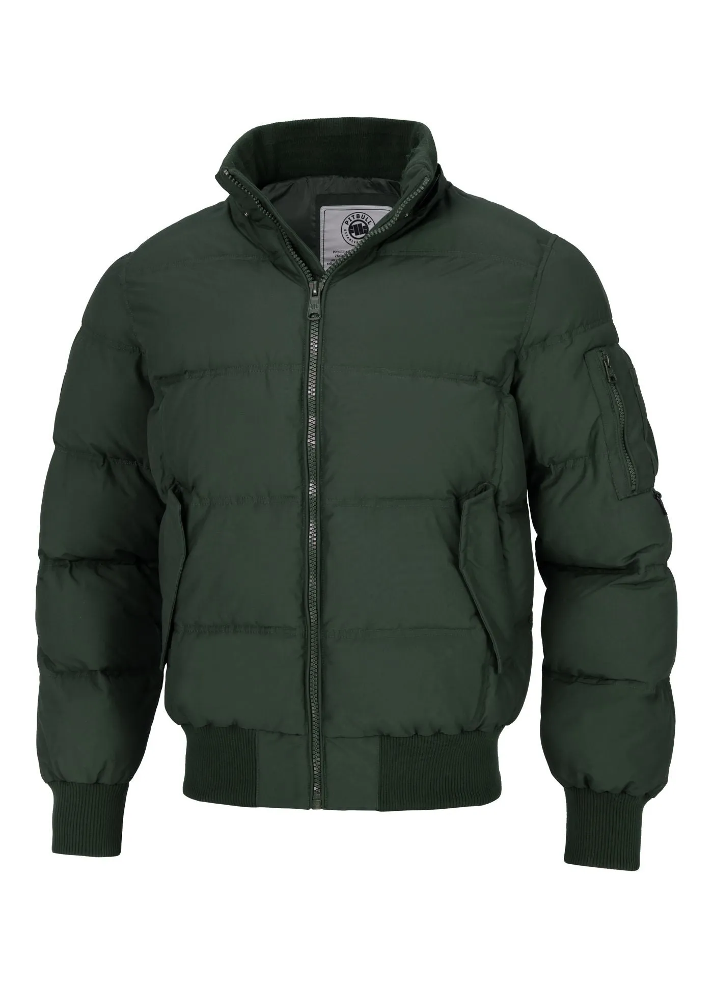 Burnt Hooded Jacket - Dark Olive
