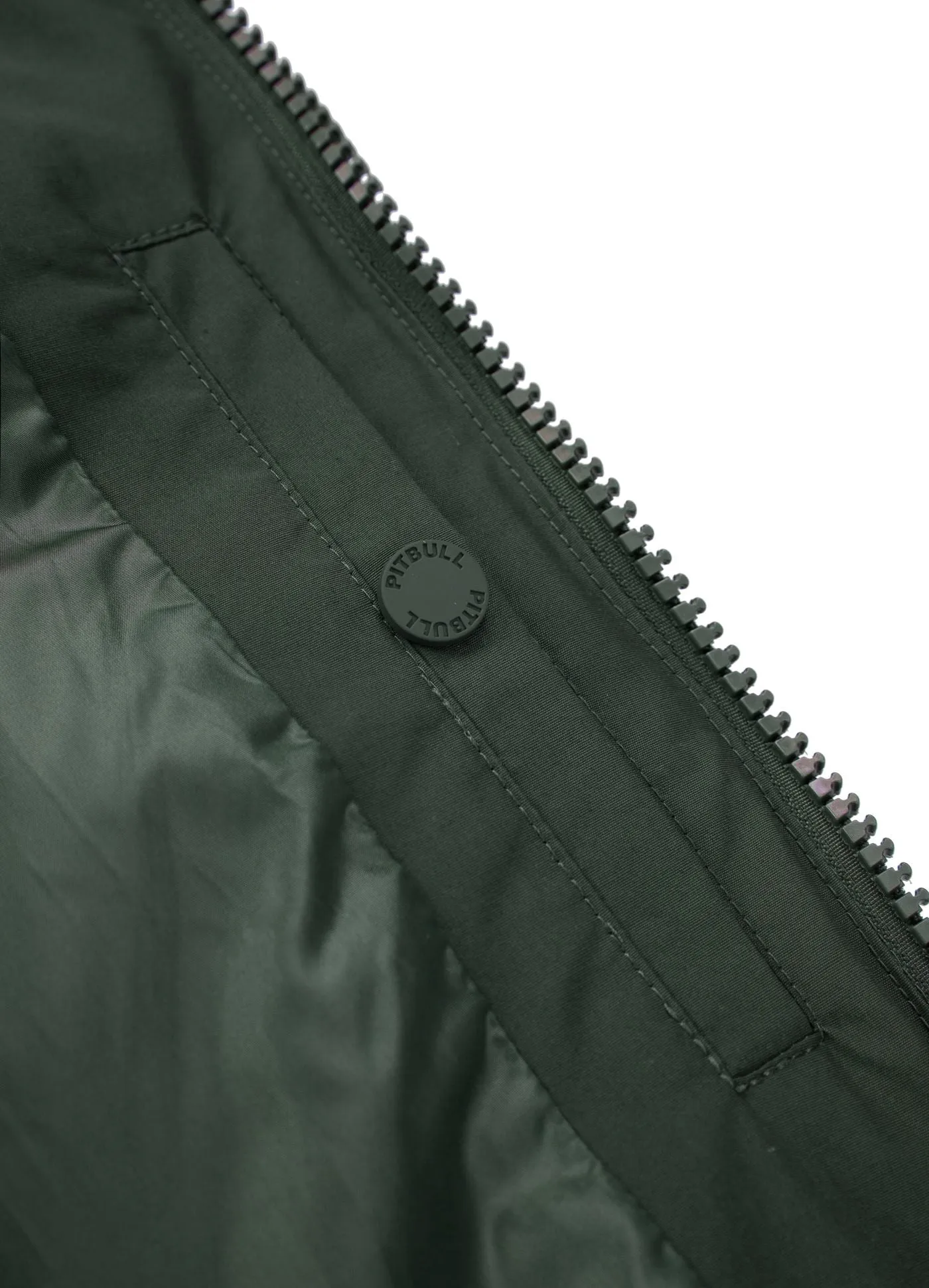 Burnt Hooded Jacket - Dark Olive