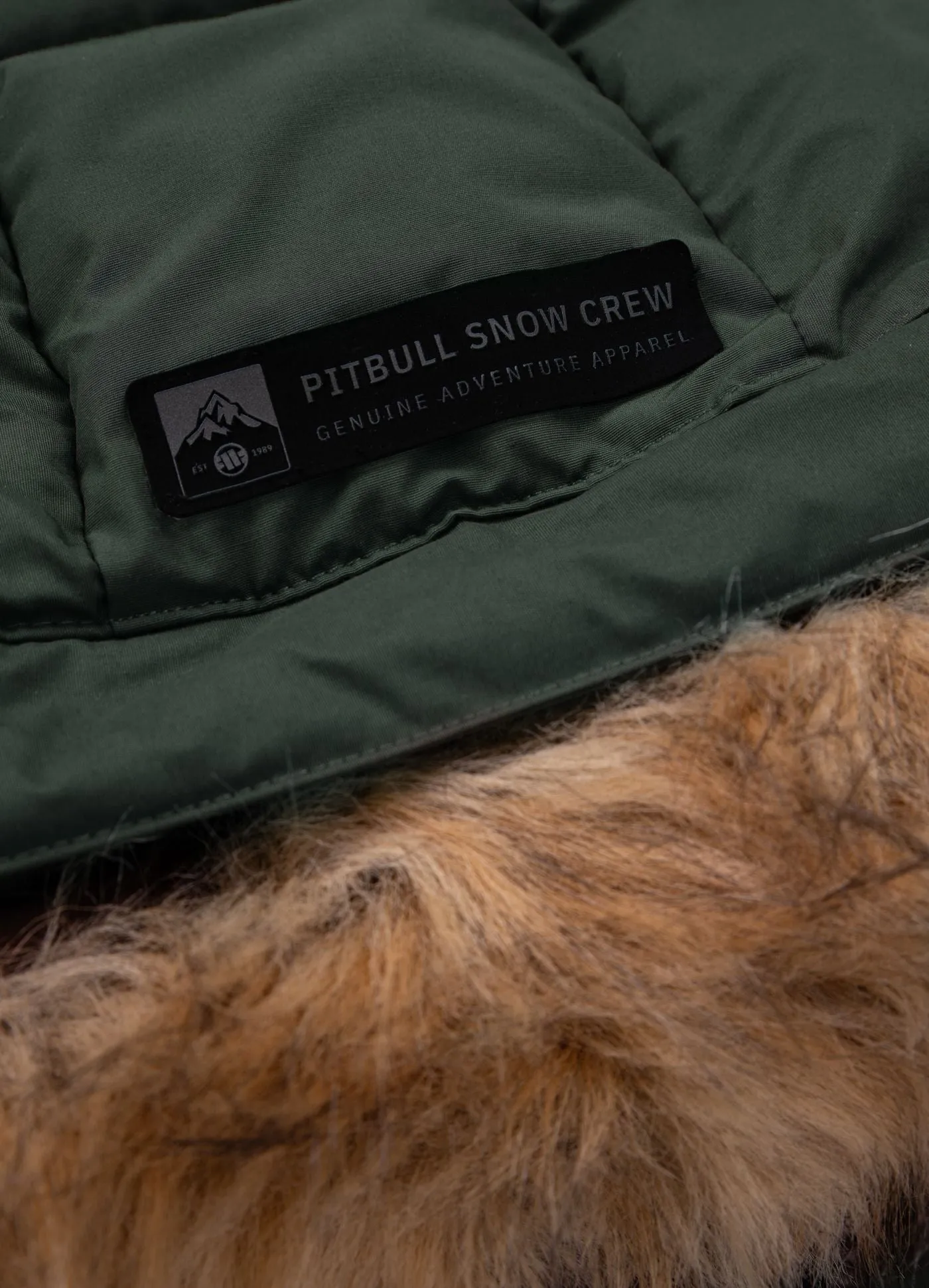 Burnt Hooded Jacket - Dark Olive