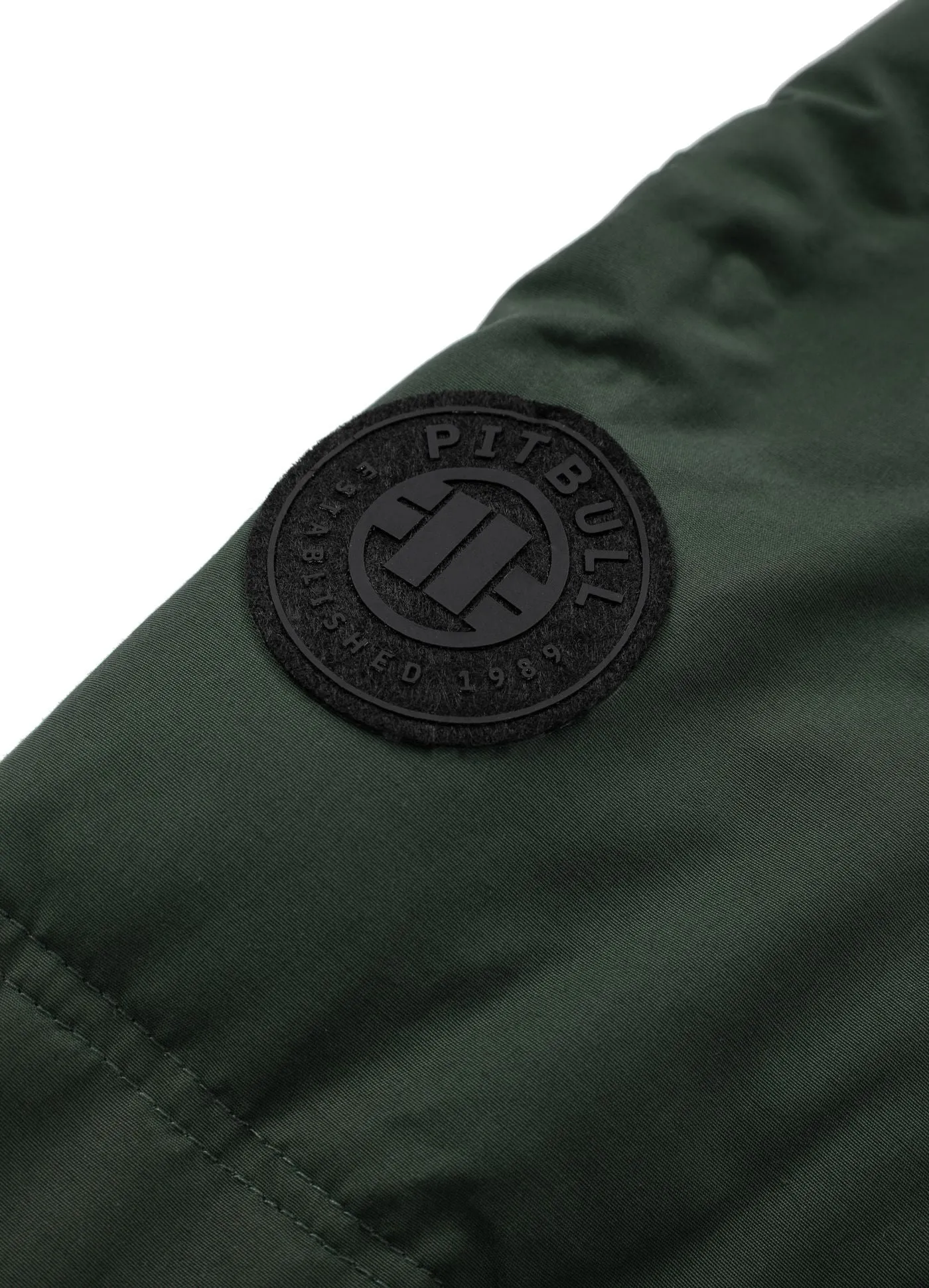 Burnt Hooded Jacket - Dark Olive