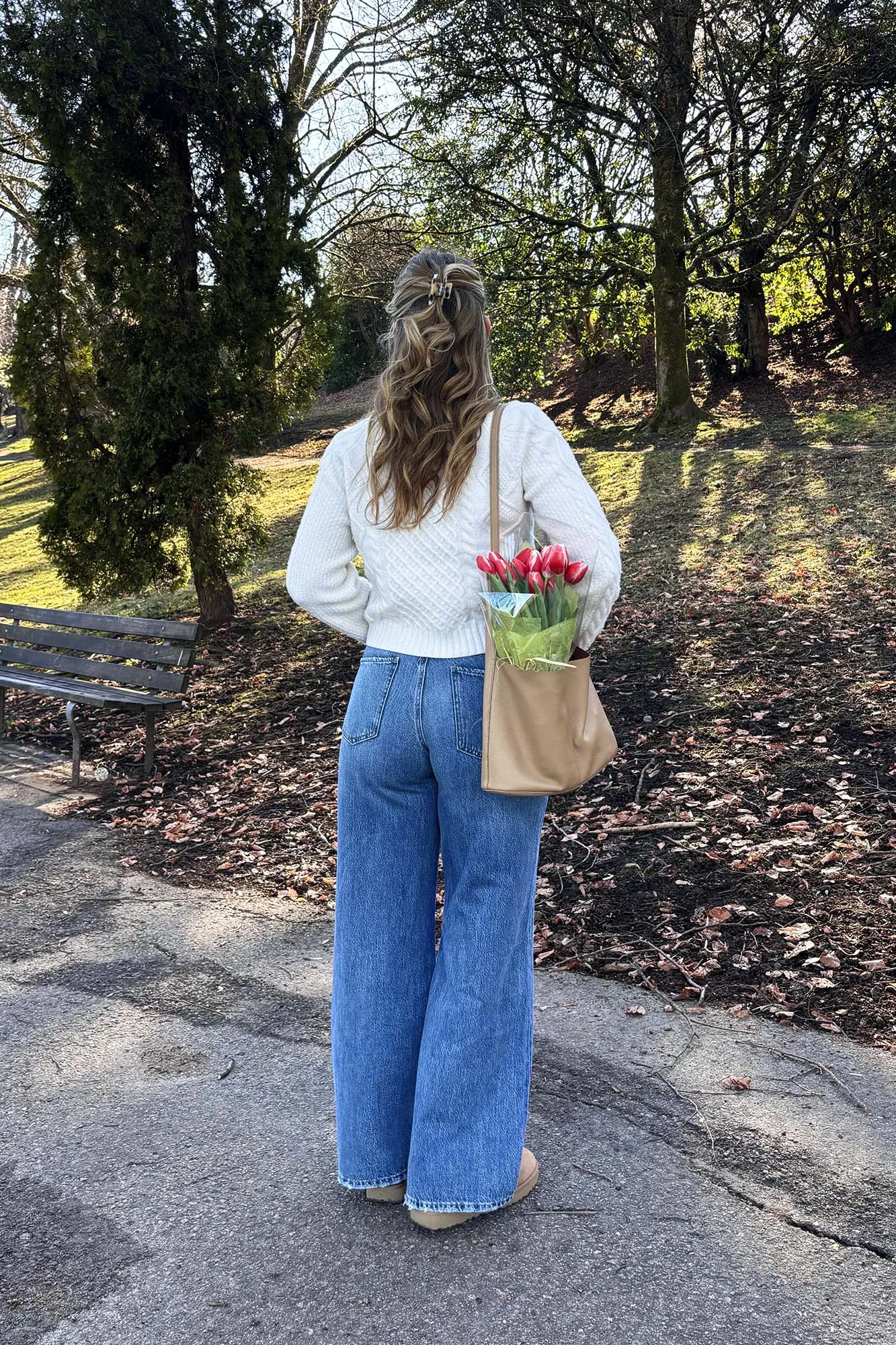 Classic Rise A-Line Flare Jeans - Vintage Indigo