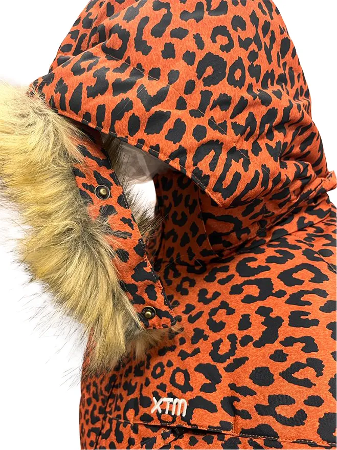 CLEARANCE - XTM Perisher Womens Plus Size Jacket Leopard sizes 18 -22