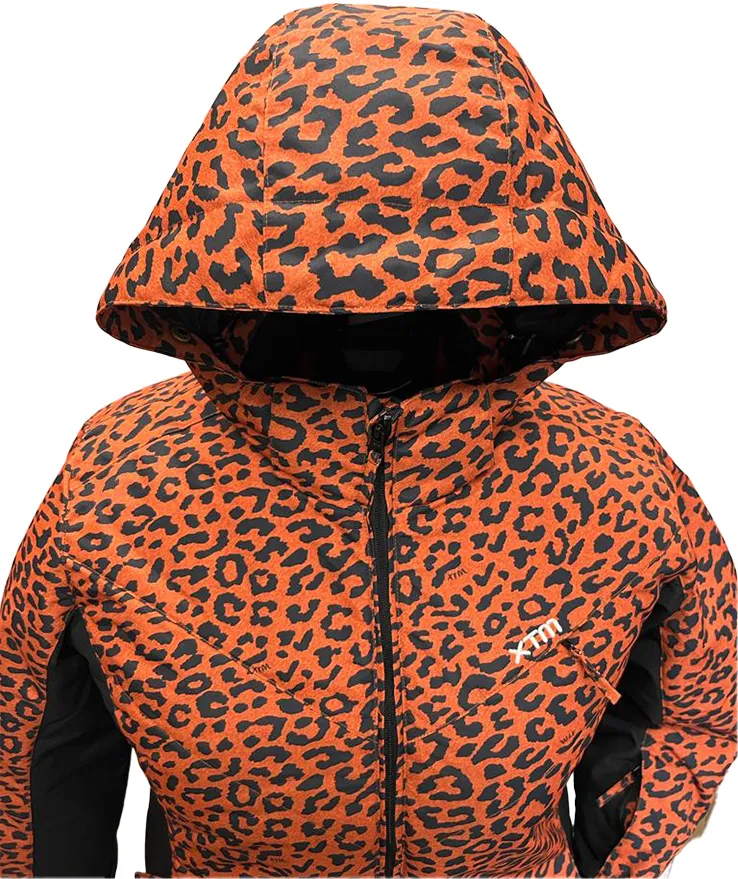 CLEARANCE - XTM Perisher Womens Plus Size Jacket Leopard sizes 18 -22