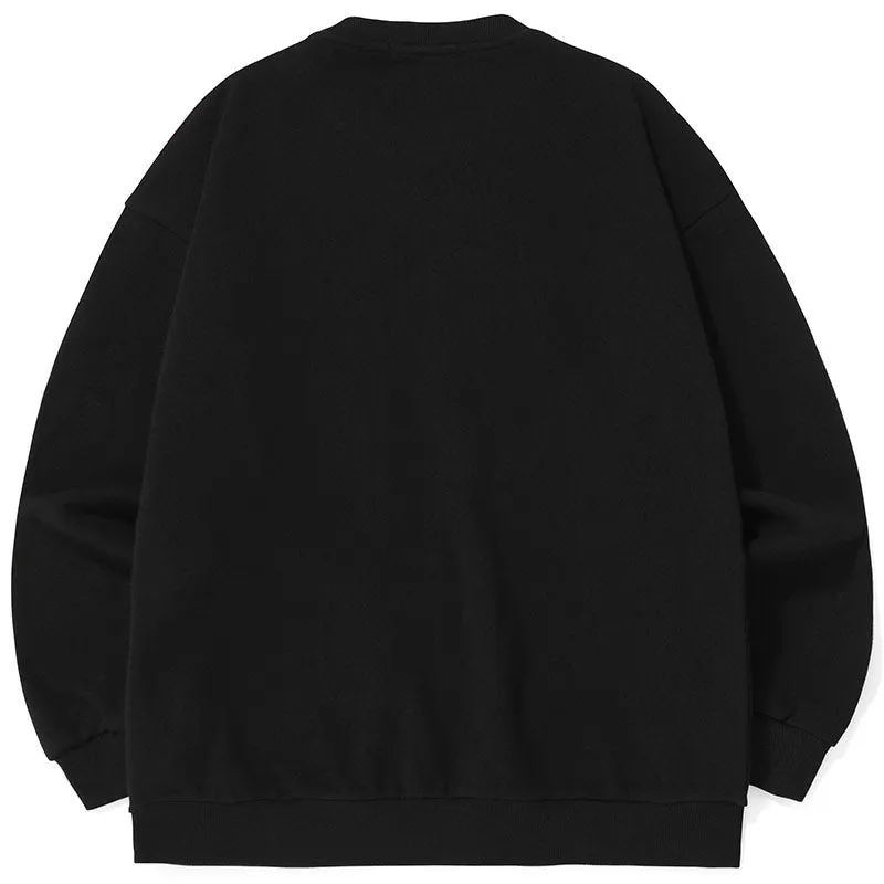 Color Block Patchwork Pocket Sweatshirt