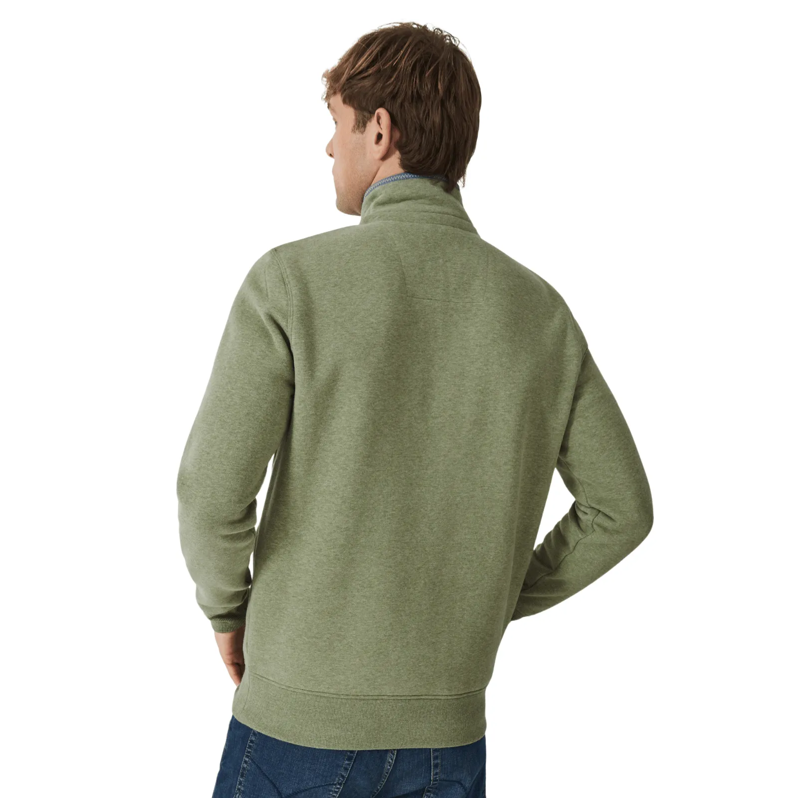Crew Clothing Mens Classic Half Zip Sweatshirt