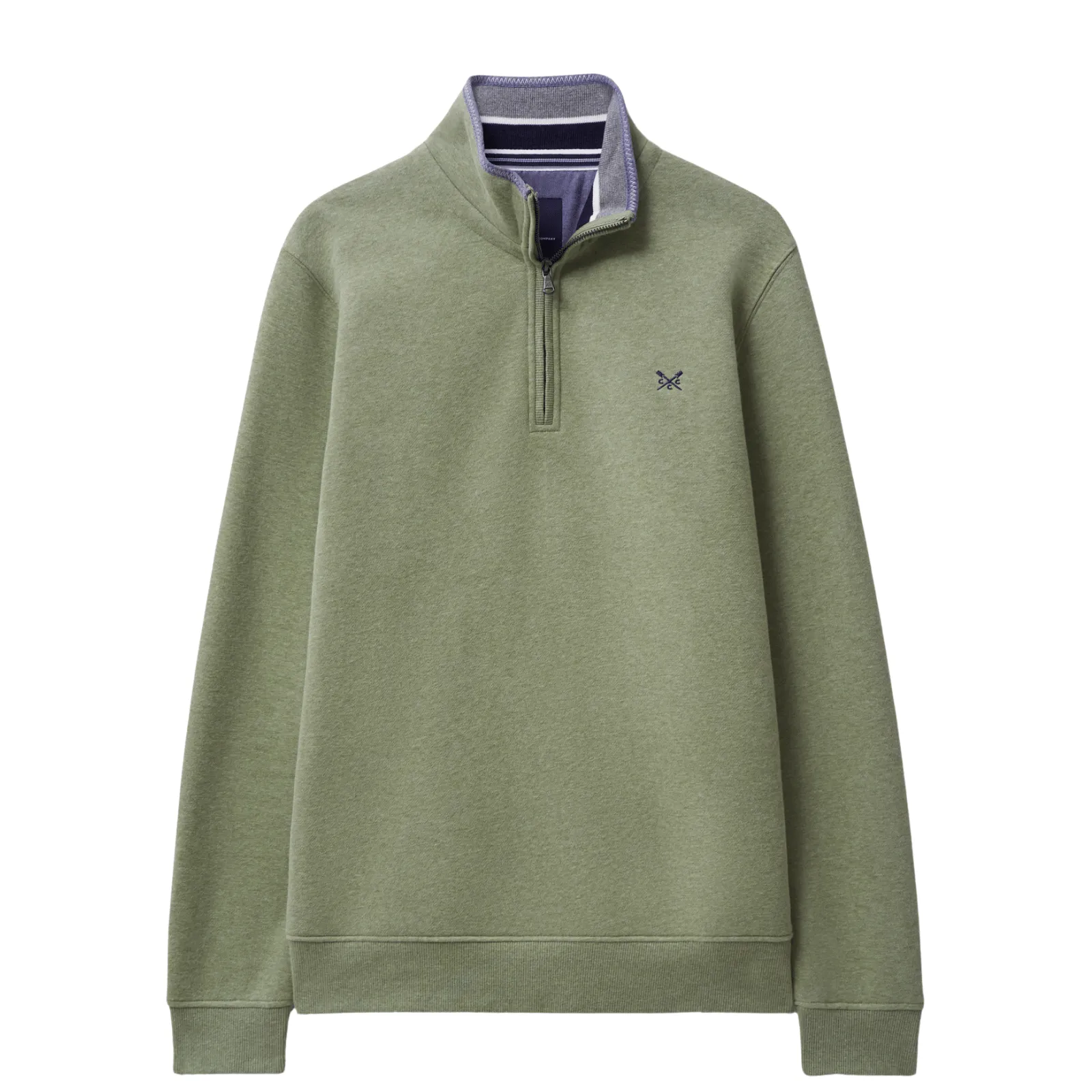Crew Clothing Mens Classic Half Zip Sweatshirt