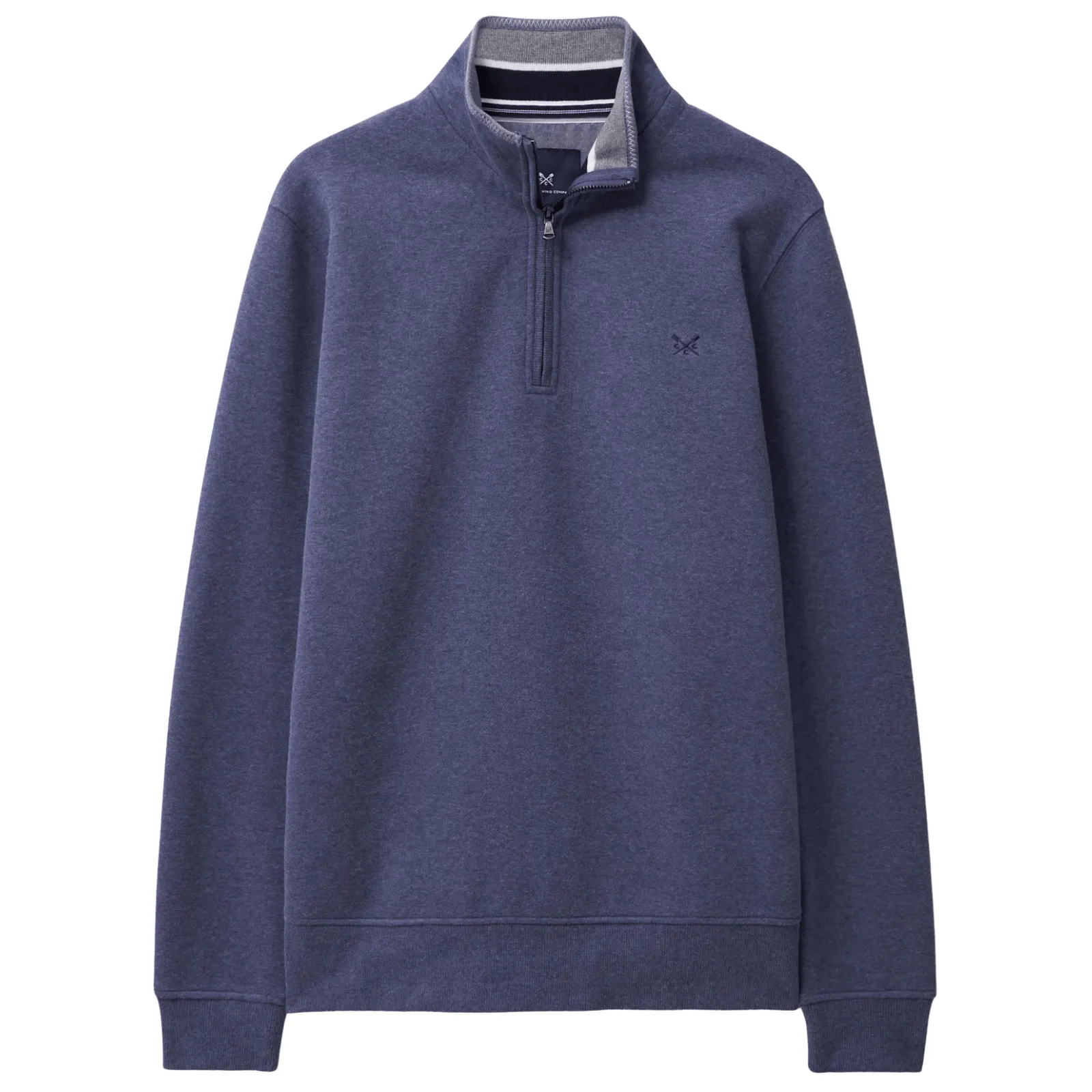 Crew Clothing Mens Classic Half Zip Sweatshirt