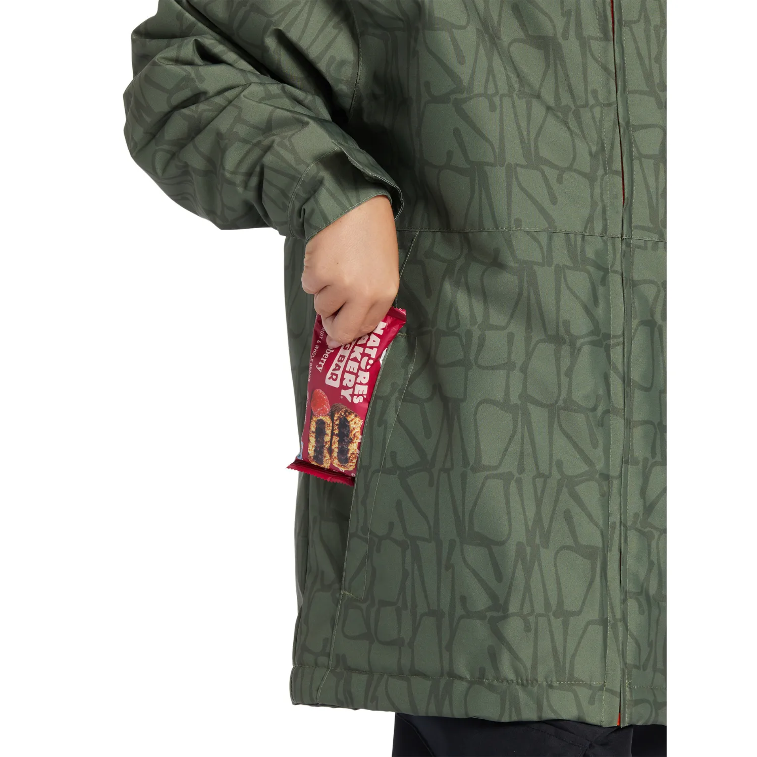 DC Basis Print Youth Jacket 2024 - Youth Snow Jacket