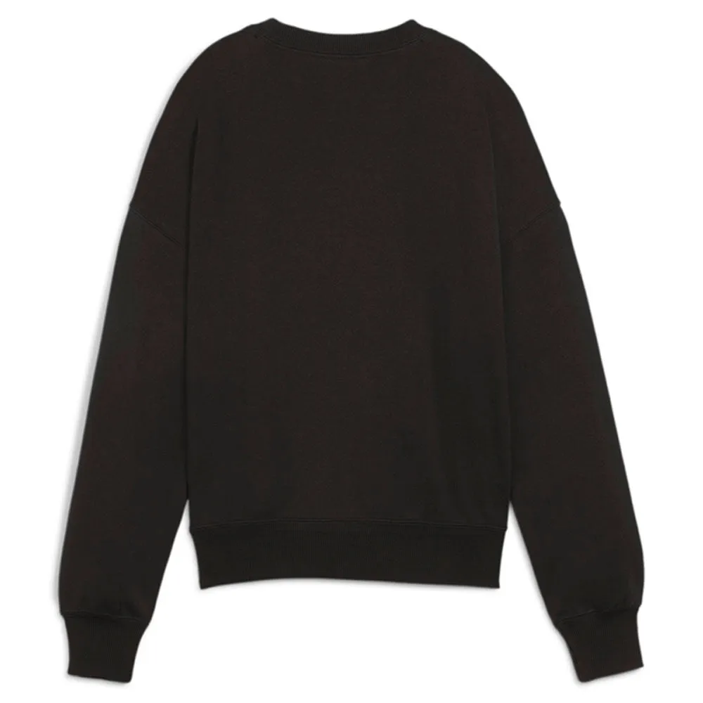 Downtown Oversized Crew Neck Long Sleeve Sweatshirt