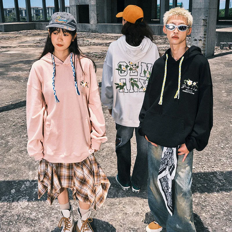 【GENANX2024NEW】Far infrared self-heating constant temperature antibacterial anti-static graffiti heavy fleece hoodie
