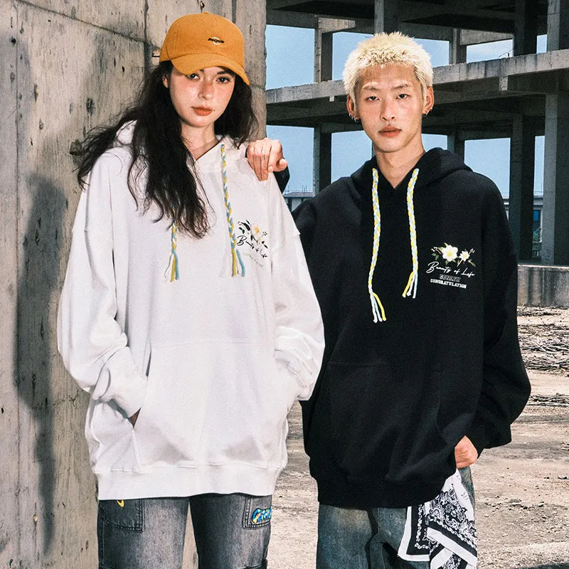 【GENANX2024NEW】Far infrared self-heating constant temperature antibacterial anti-static graffiti heavy fleece hoodie