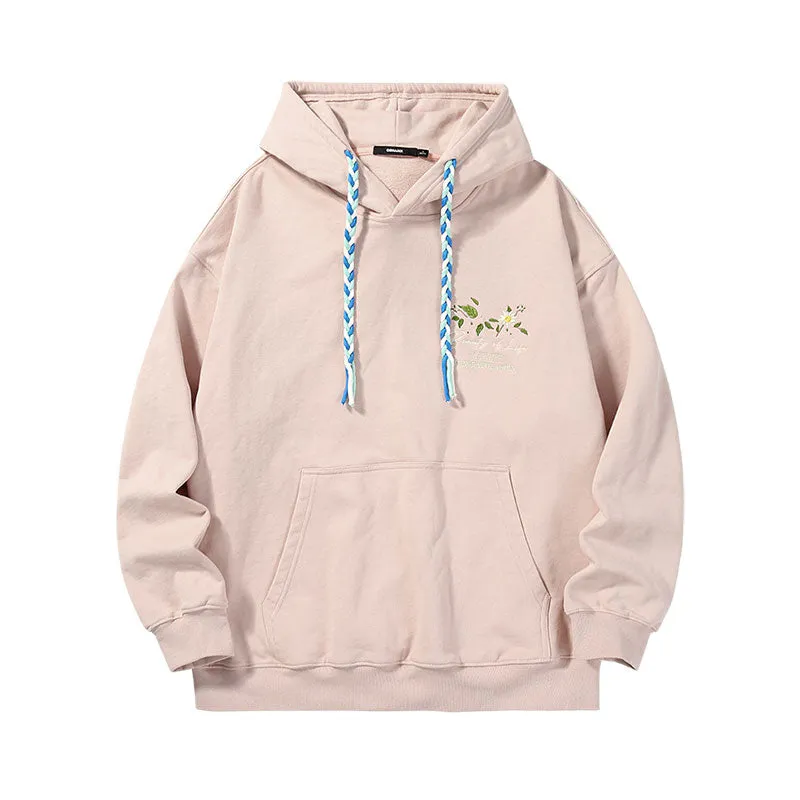 【GENANX2024NEW】Far infrared self-heating constant temperature antibacterial anti-static graffiti heavy fleece hoodie