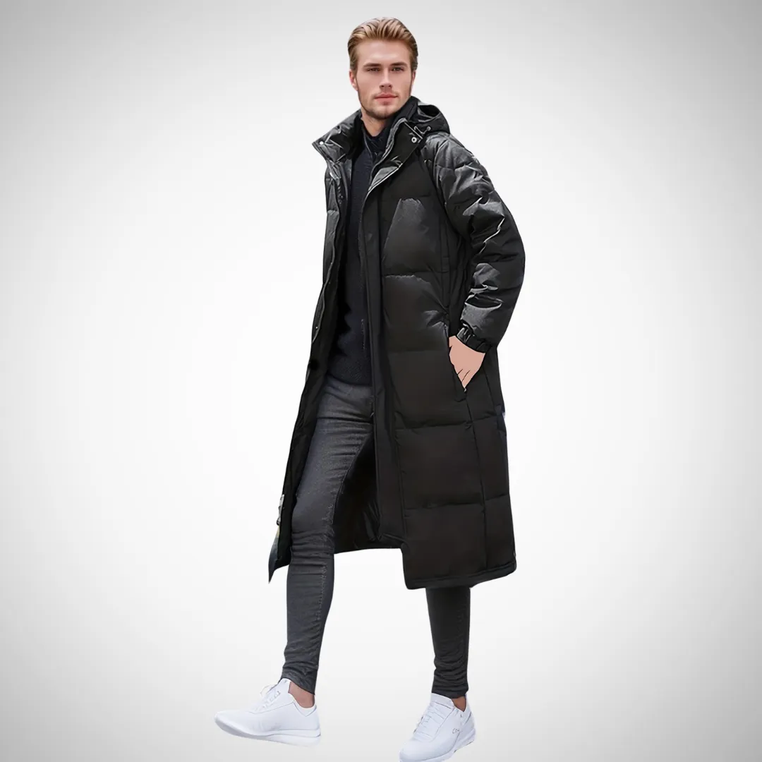 Henning Long Hooded Winter Jacket