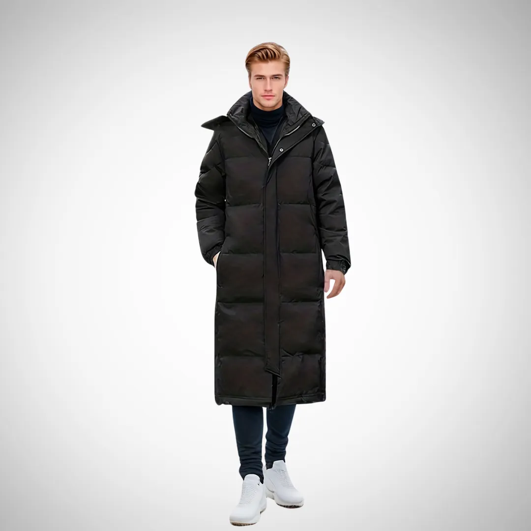 Henning Long Hooded Winter Jacket