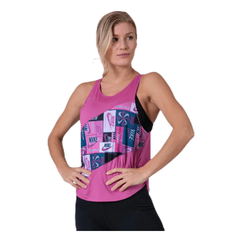 Icon Clash Singlet Pink