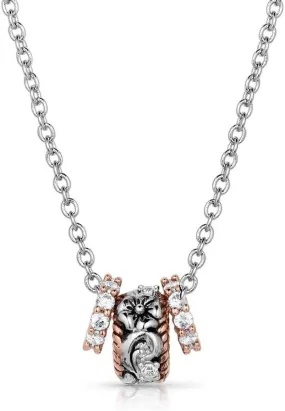 Montana Silversmiths Wildflower Elegance Ring Necklace - NC5784