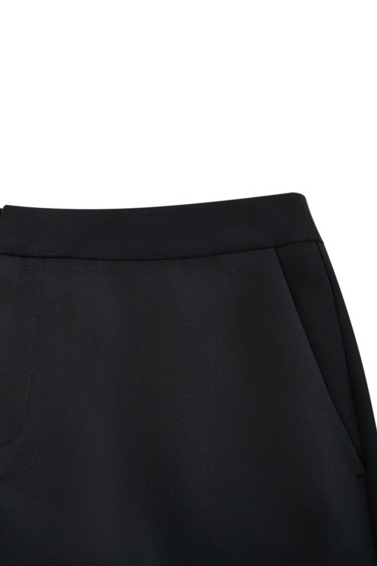 Multi-Way Stretch Ankle Cigarette Suit Pants