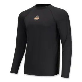 N-ferno 6436 Long Sleeve Lightweight Base Layer Shirt, Medium, Black, Ships In 1-3 Business Days