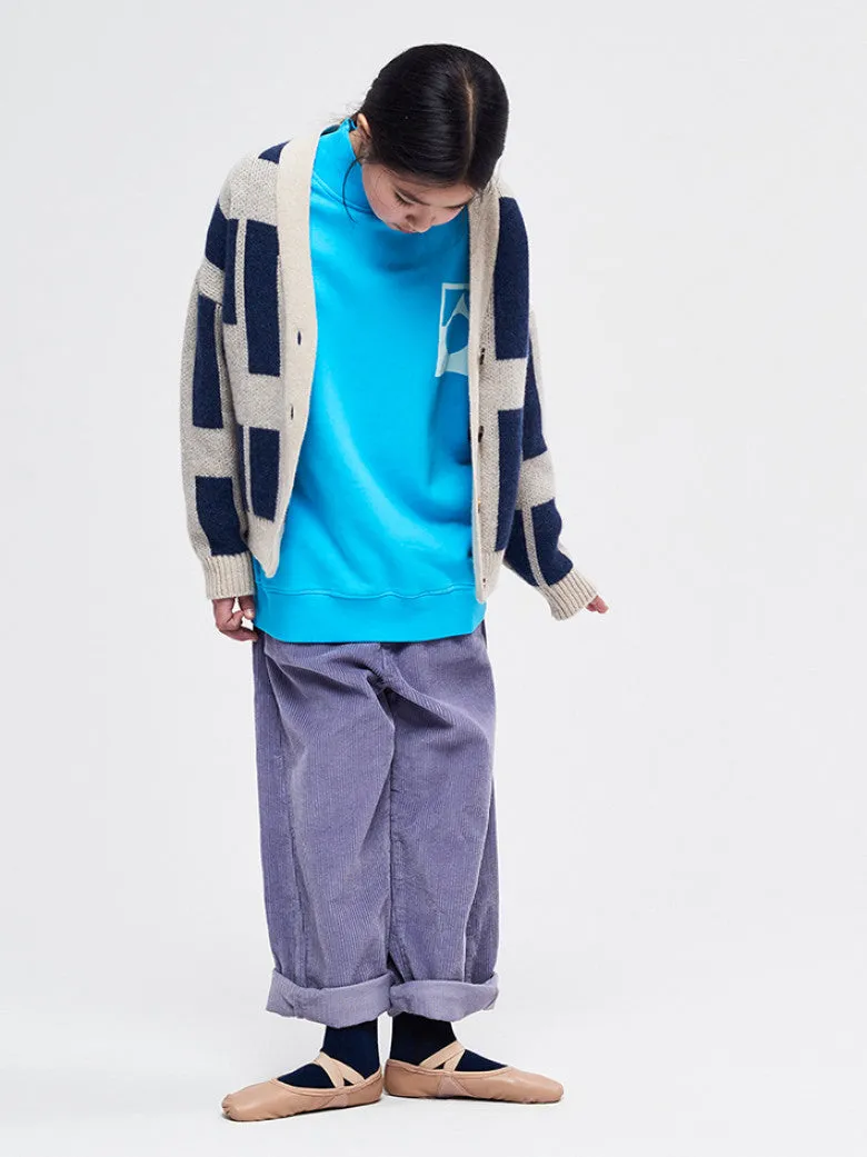 Pants Barrel Leg Silver Mist