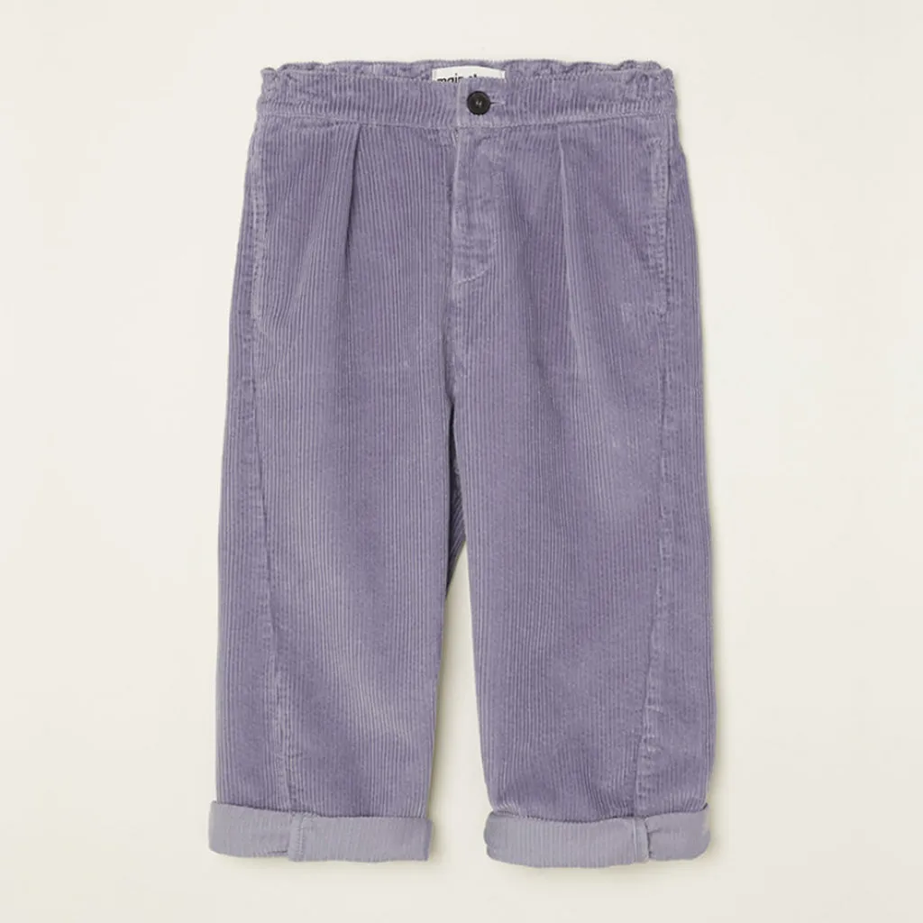 Pants Barrel Leg Silver Mist