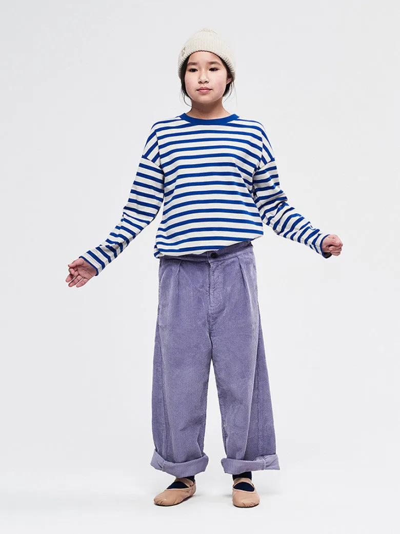 Pants Barrel Leg Silver Mist