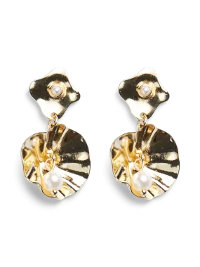 PCRINIA Earrings - Gold Colour