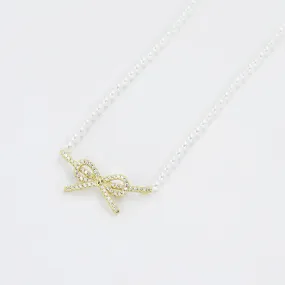 Pearl Elegance Gold Necklace