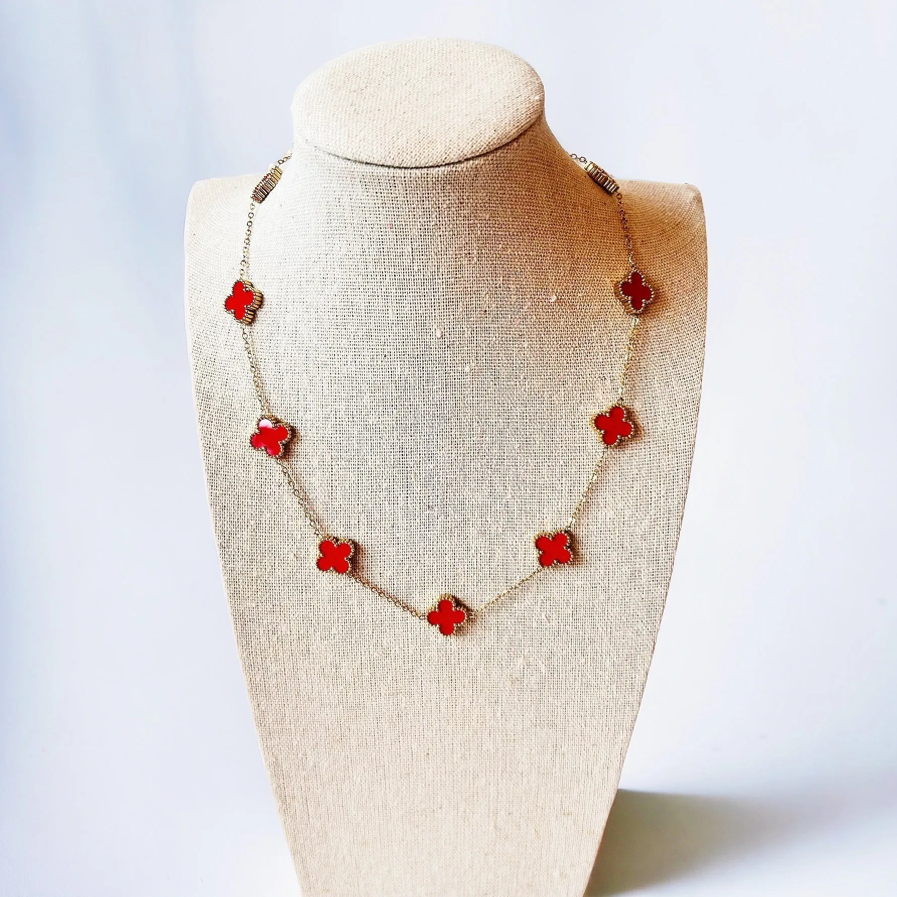 "Clover Cascades" Necklace