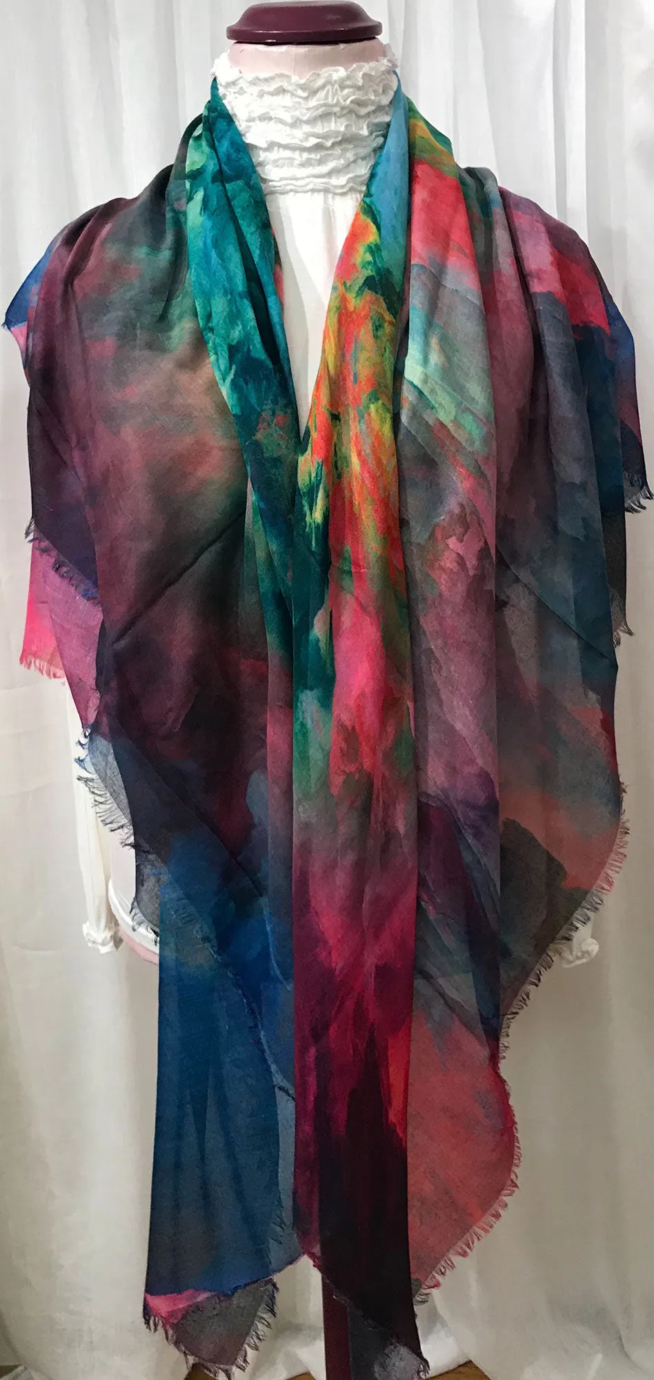 Rainbow Cloud Scarf