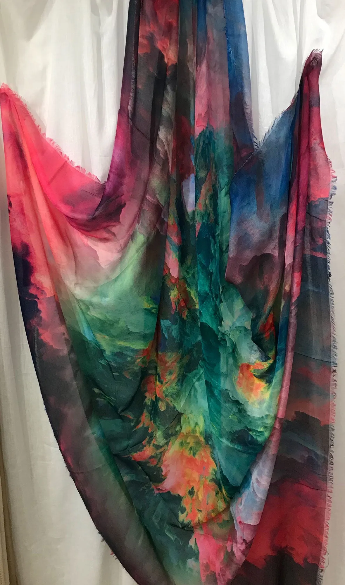 Rainbow Cloud Scarf