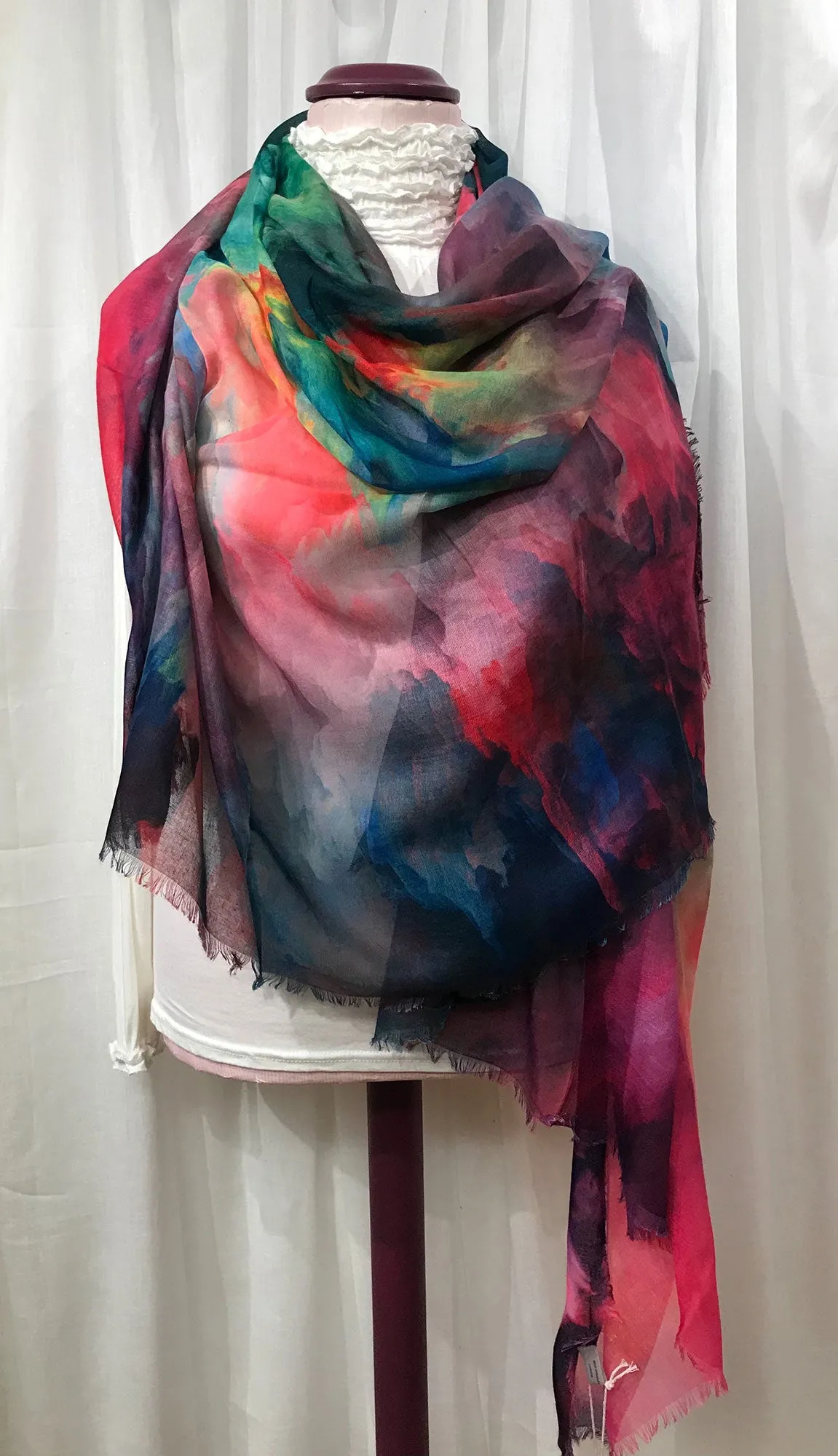 Rainbow Cloud Scarf