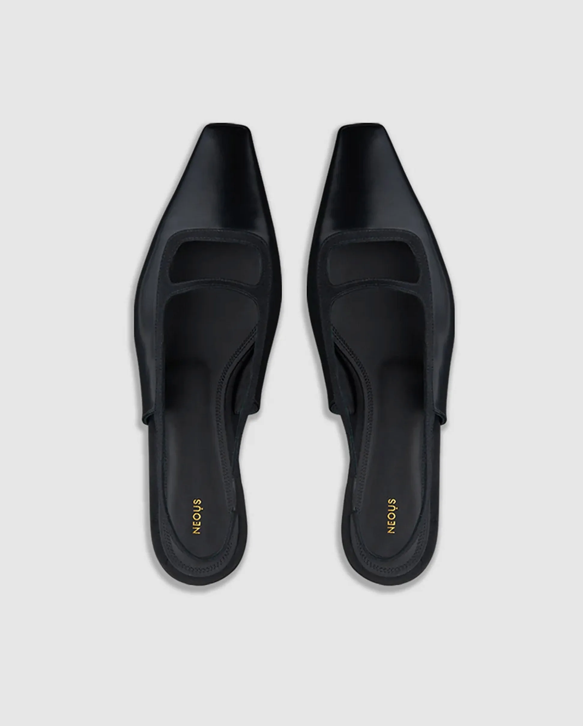 SABIK SLINGBACK HEEL / BLACK