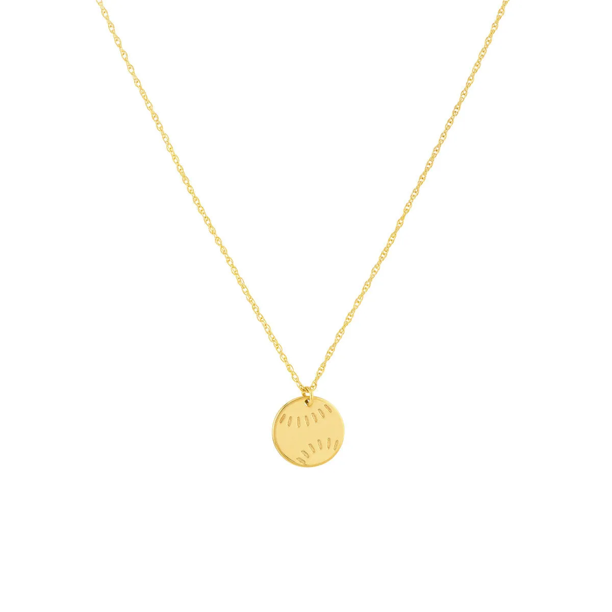 So You Mini Baseball Adjustable Necklace