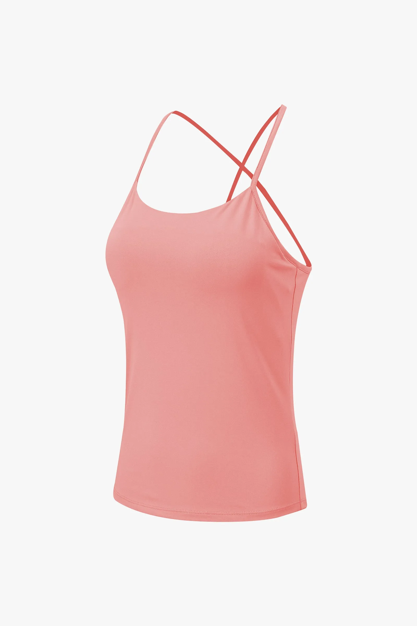 Spaghetti Strap Camisole Built-in Bra