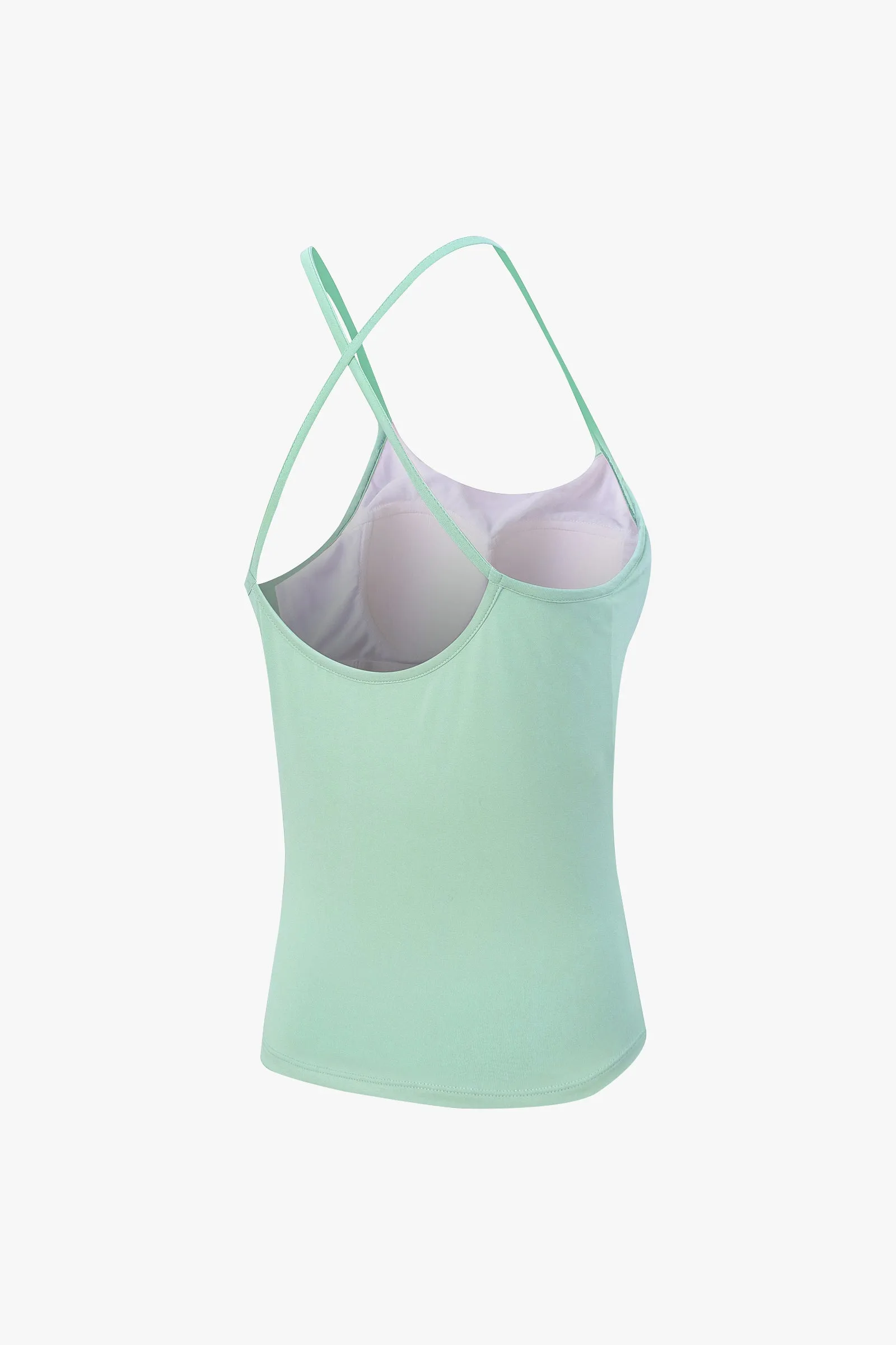 Spaghetti Strap Camisole Built-in Bra
