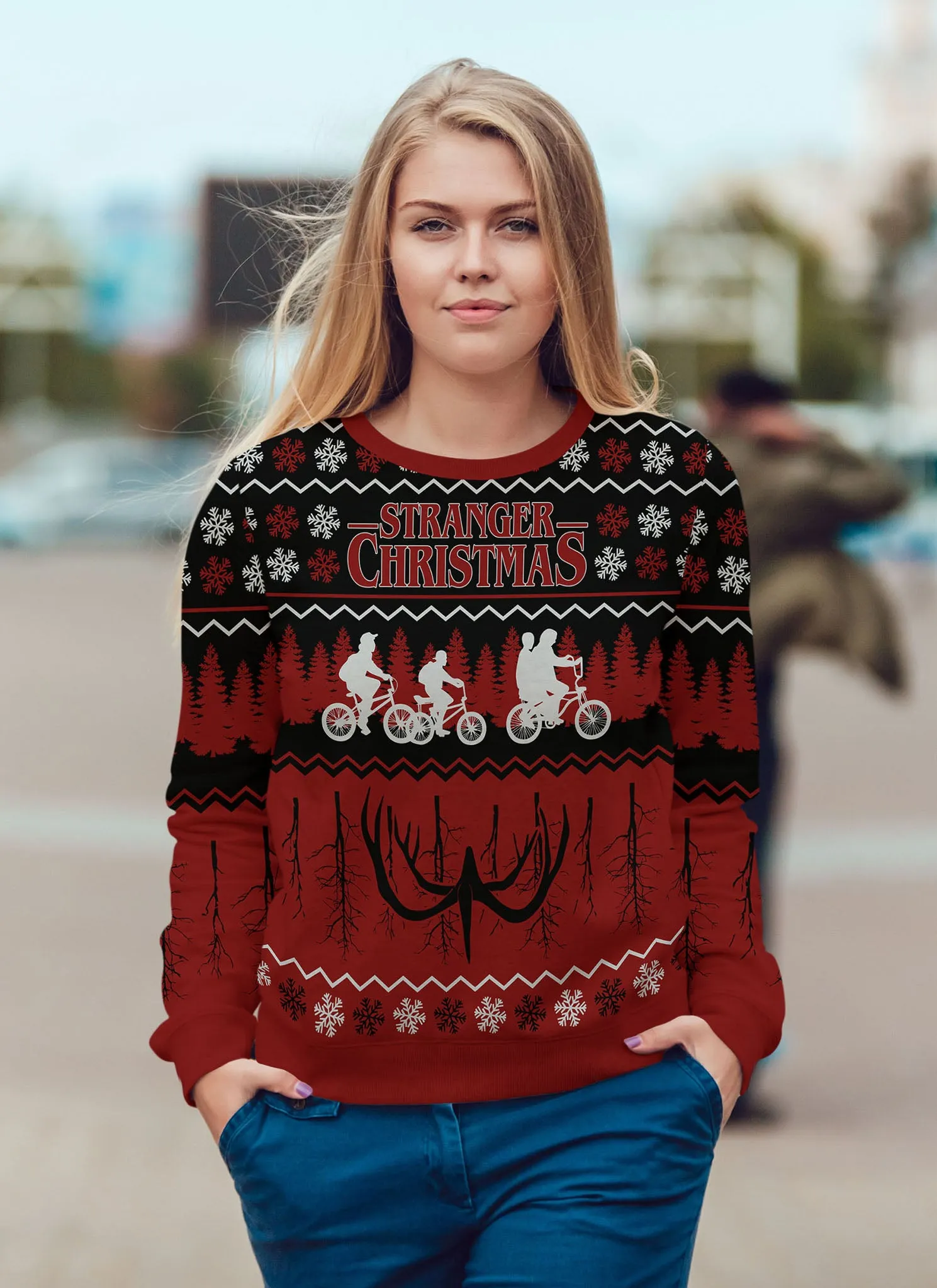 Stranger Christmas Sweatshirt