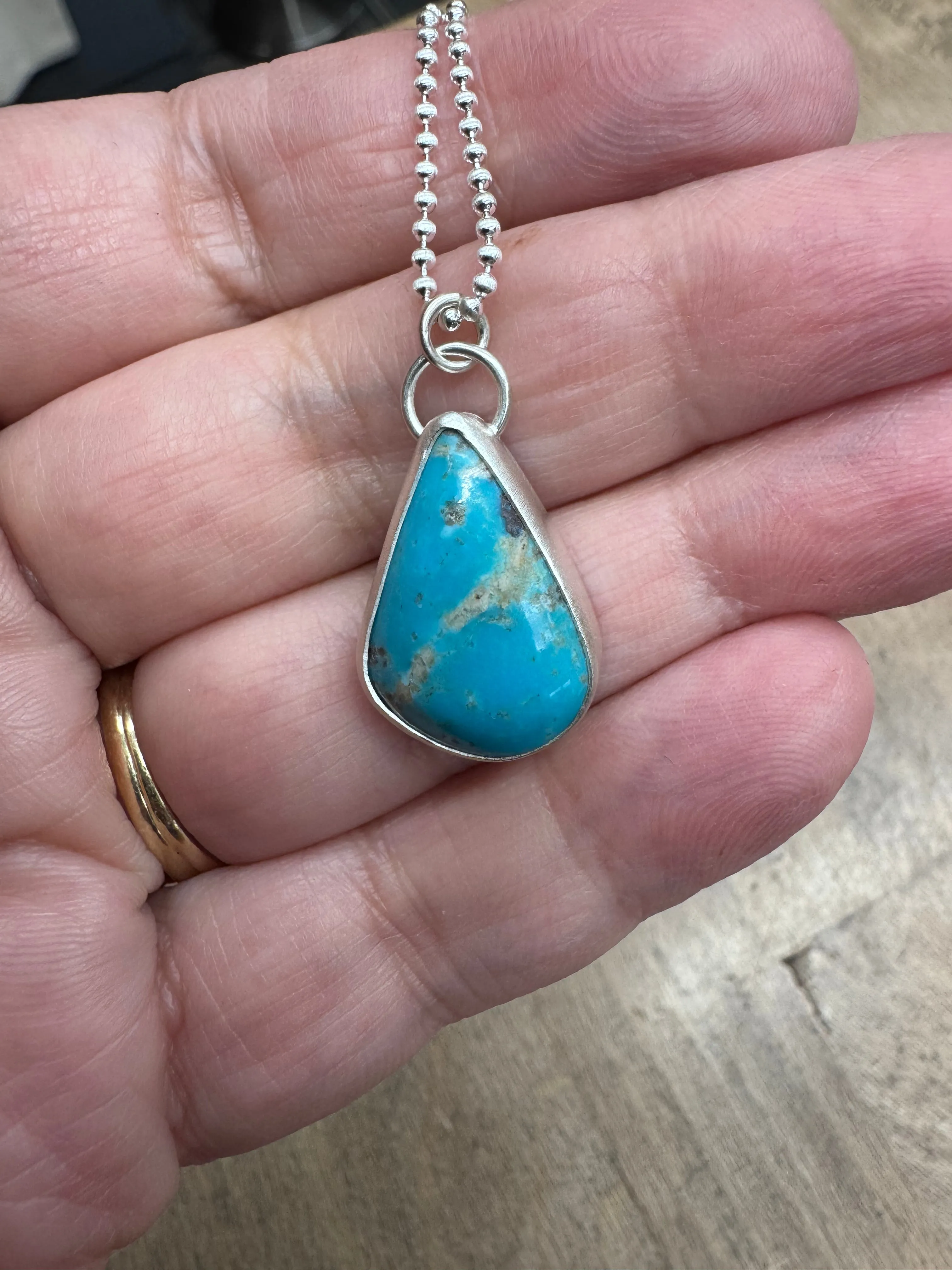 Teardrop Turquoise Necklace