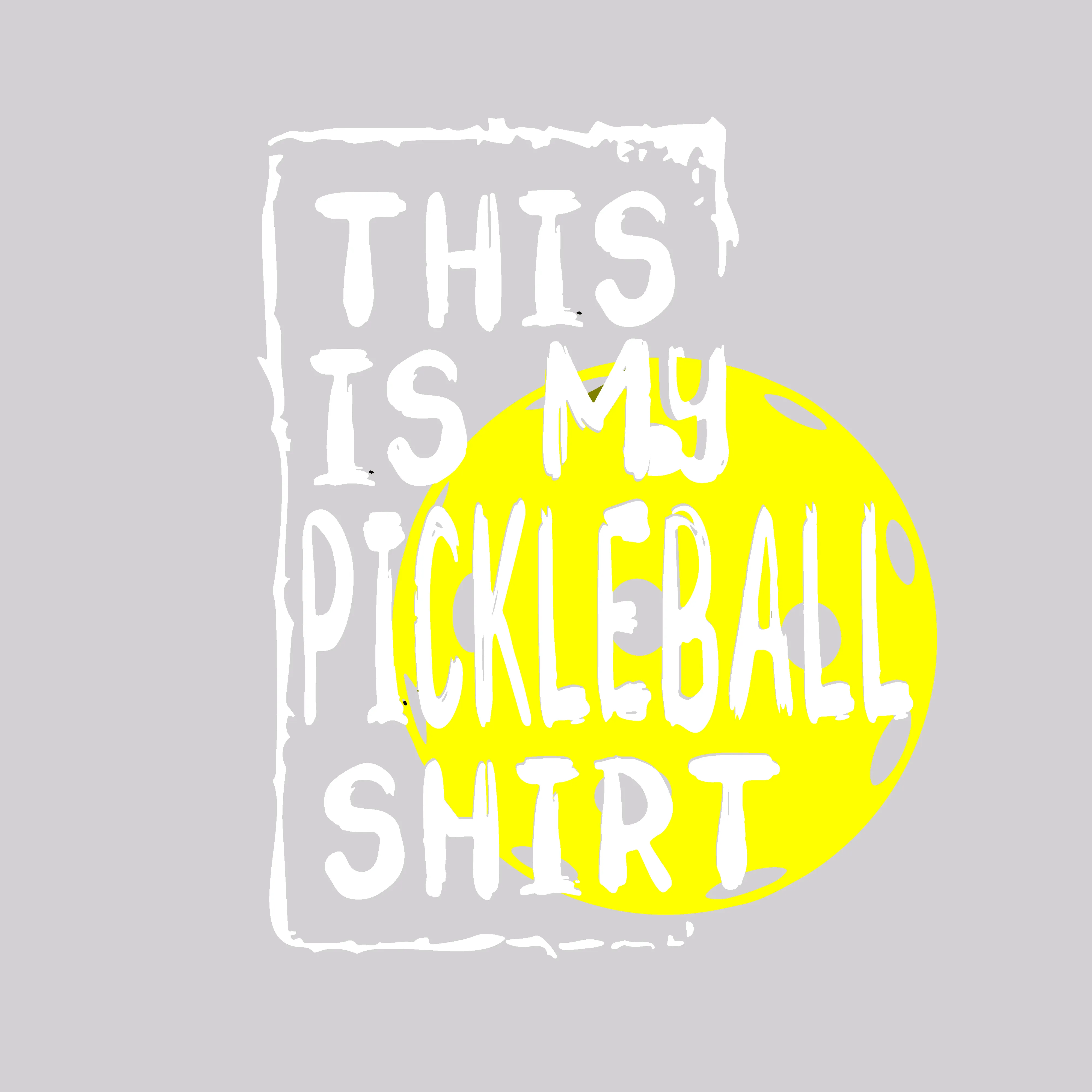 This Is My Pickleball Shirt | Women’s Fitted Hoodie Pickleball Sweatshirts | 50% Cotton 50% Poly Fleece