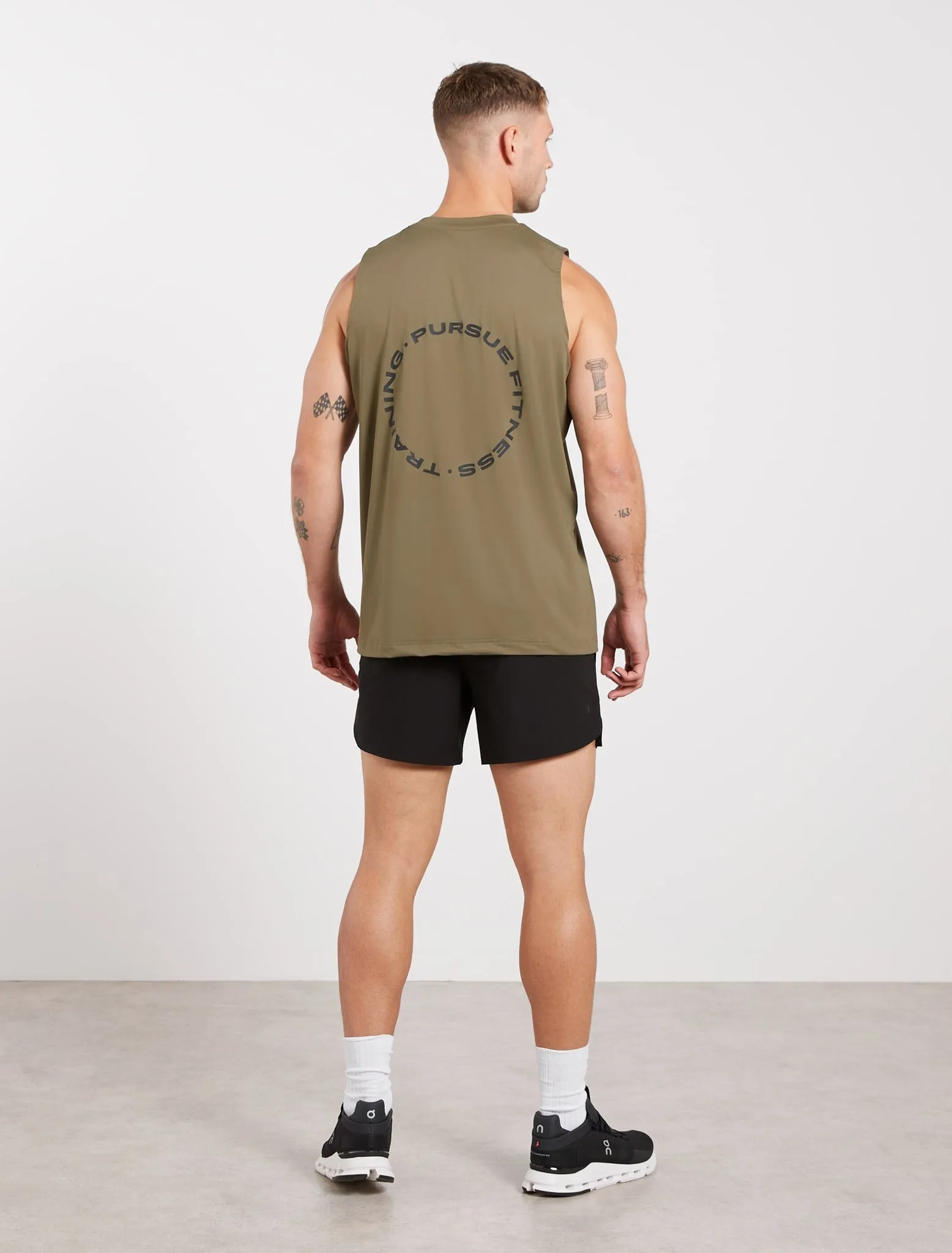 Training Club Relaxed Fit Tank - Dull Olive