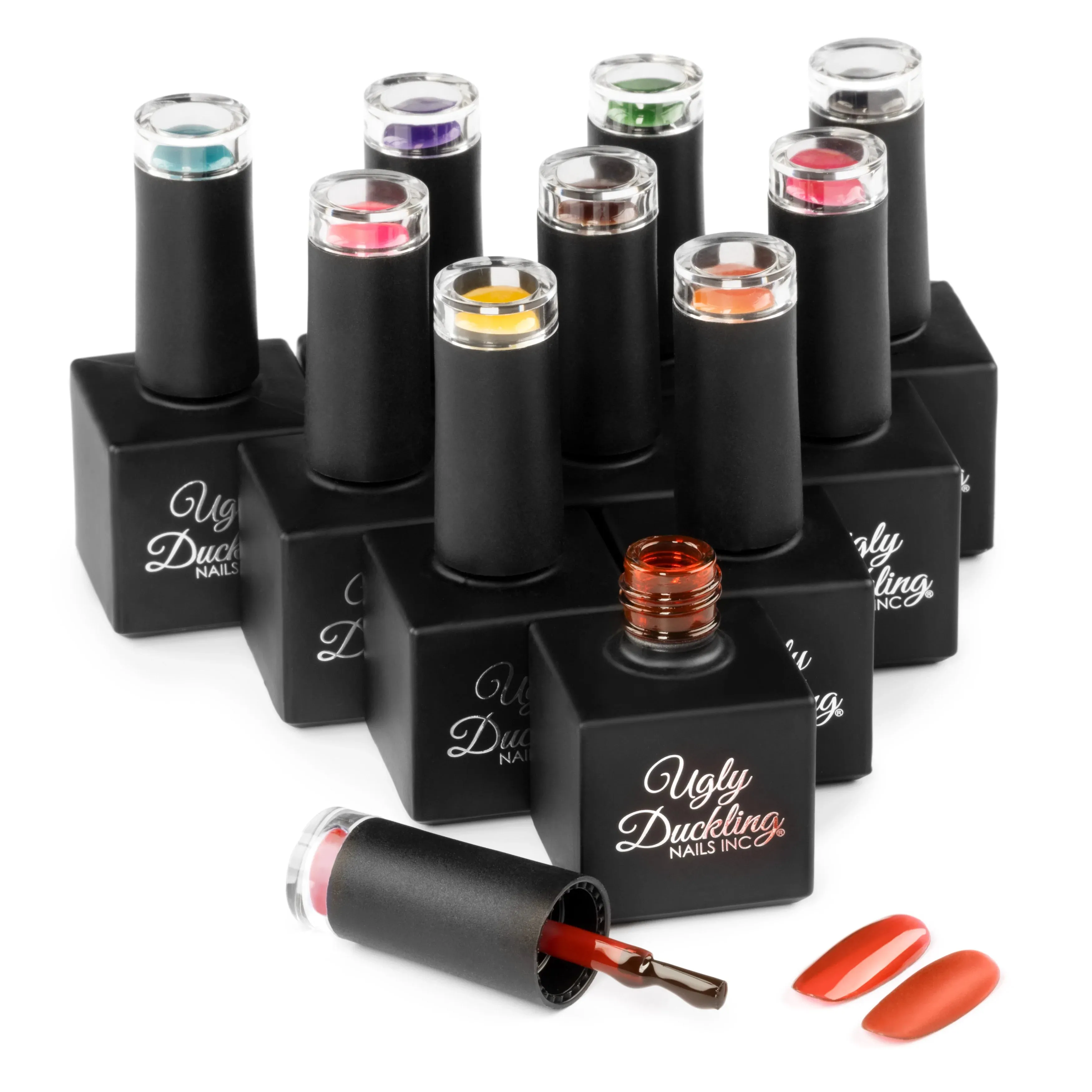 Ugly Duckling Gel Polish Bundle - #220-229   Matte & Tacky - Gelly Polish Collection 12pk
