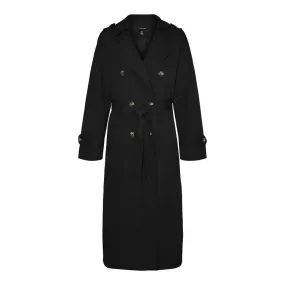 Vero Moda Black Polyester Jackets & Coat